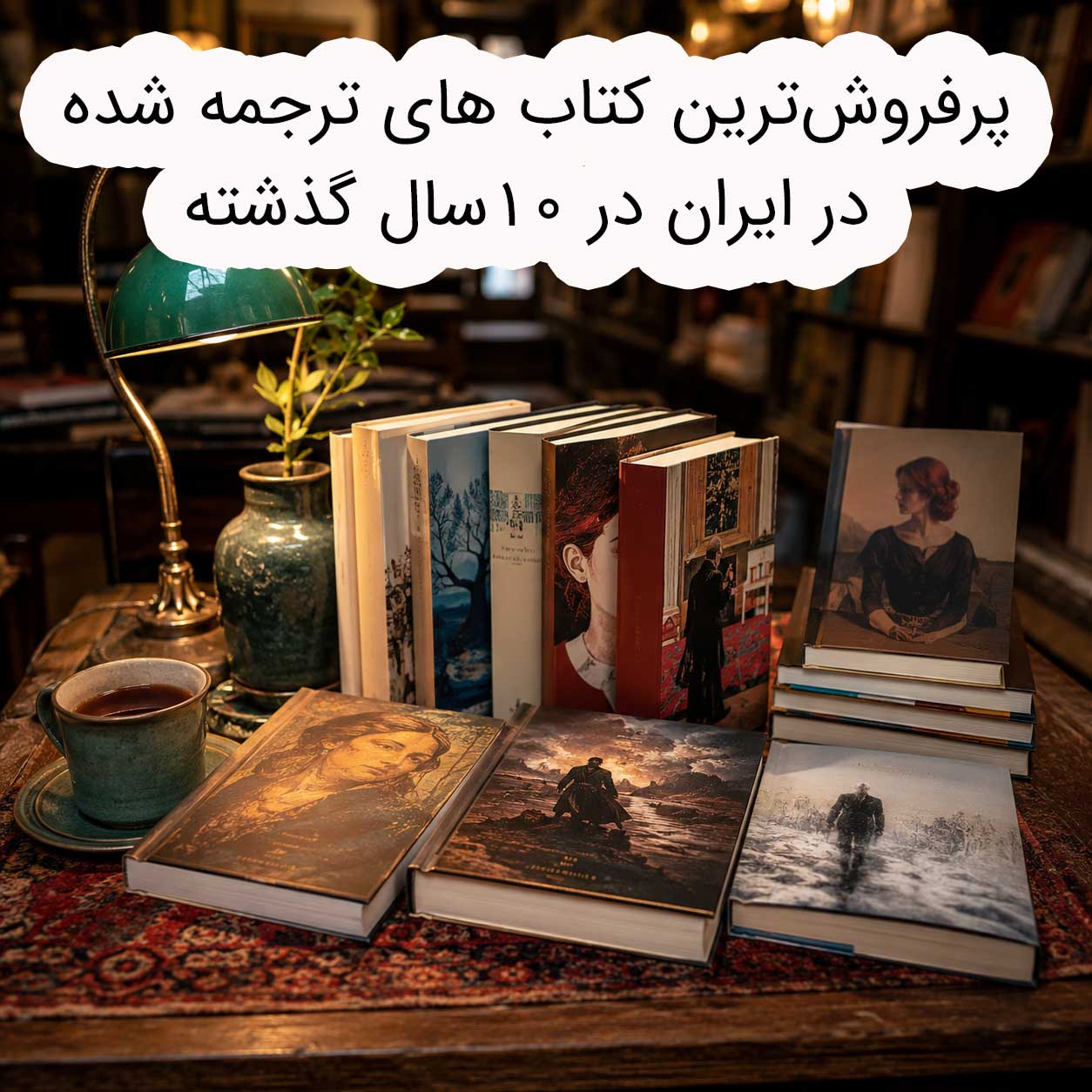 پرفروش‌ترین کتاب‌ های ترجمه شده در ایران در 10 سال گذشته